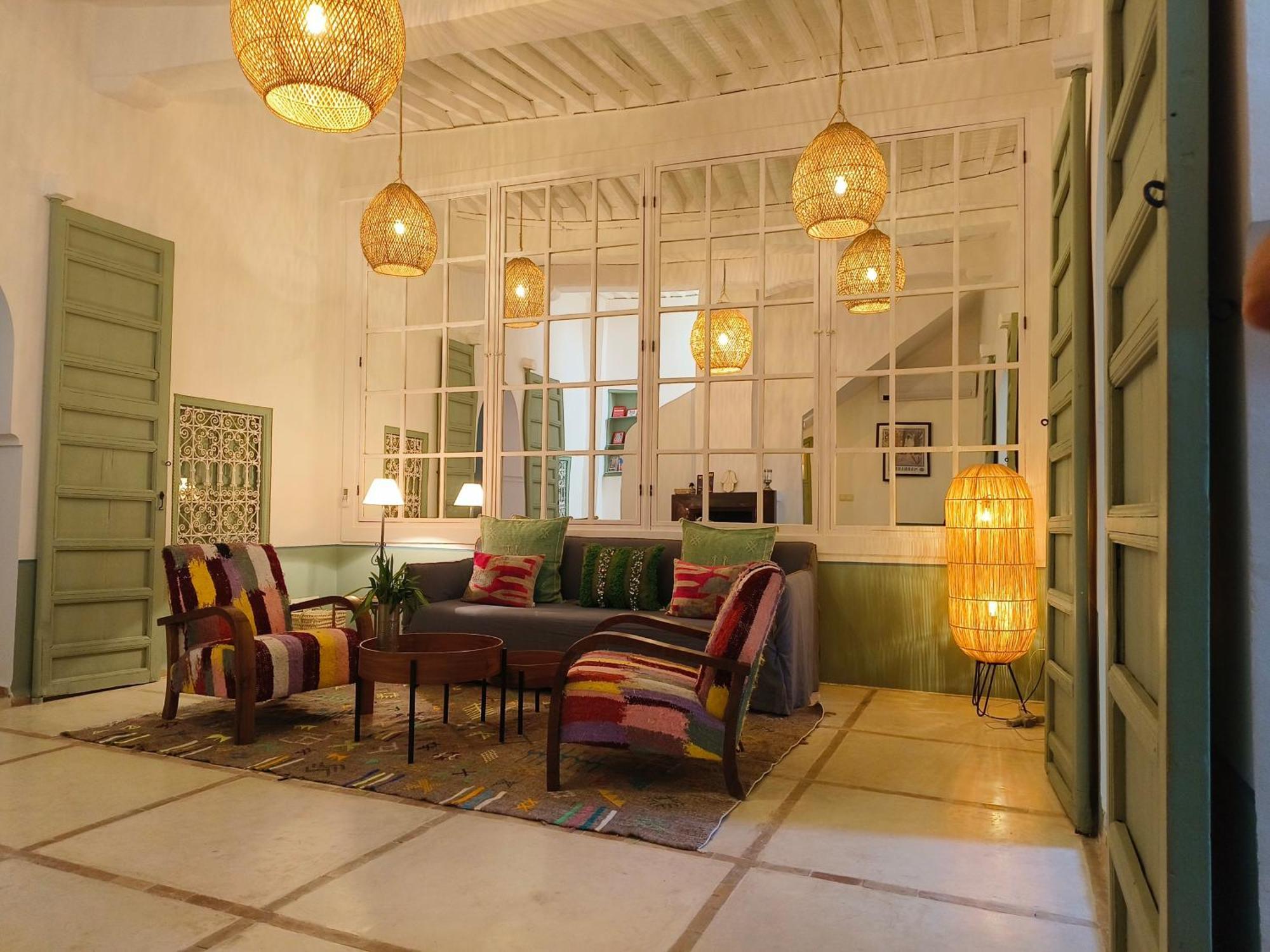 Dar Dabakech, Proche Jemma El Fna, Souk, Centre Medina, Riad, Logement Entier De 2 A 6 Personnes Marrakesh Luaran gambar