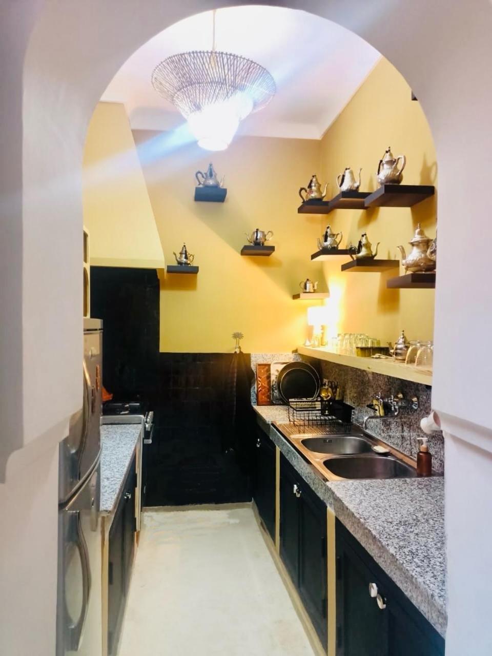 Dar Dabakech, Proche Jemma El Fna, Souk, Centre Medina, Riad, Logement Entier De 2 A 6 Personnes Marrakesh Luaran gambar