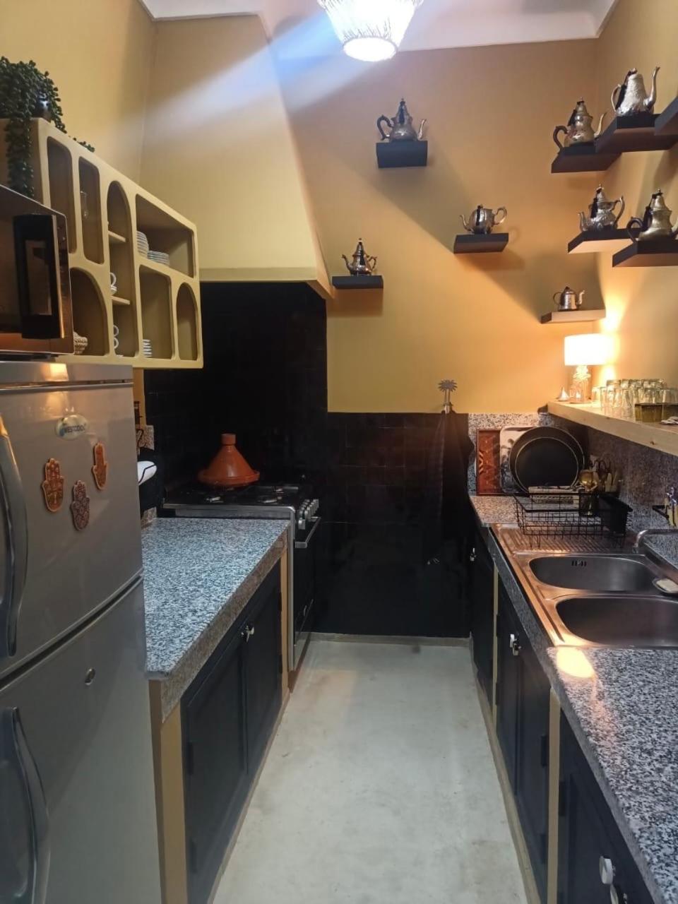 Dar Dabakech, Proche Jemma El Fna, Souk, Centre Medina, Riad, Logement Entier De 2 A 6 Personnes Marrakesh Luaran gambar